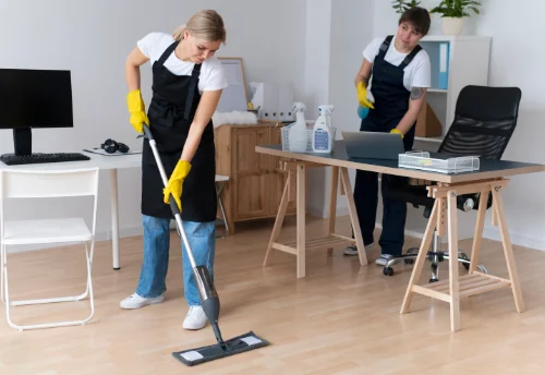 Nettoyage de bureau professionnel au Pêchereau